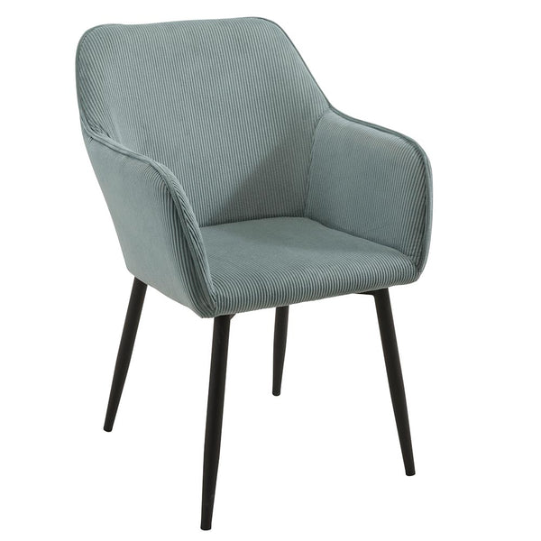 Chaise en Velours Kaki CHASCOBLEU