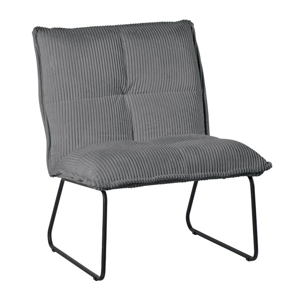 Fauteuil Gris CALVIN