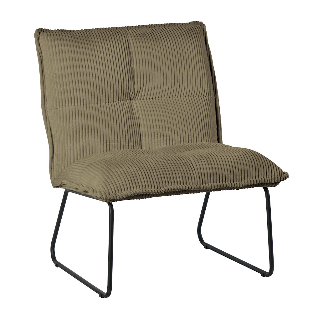 Fauteuil Kaki CALVIN