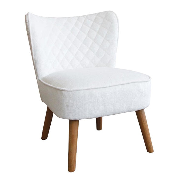Fauteuil Blanc DONA