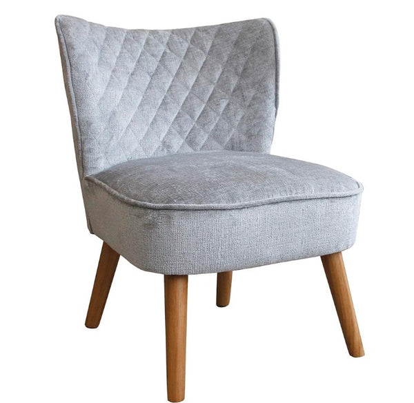 Fauteuil Gris DONA