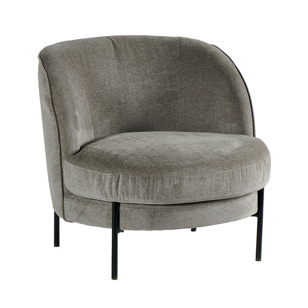 Fauteuil Gris LEONI