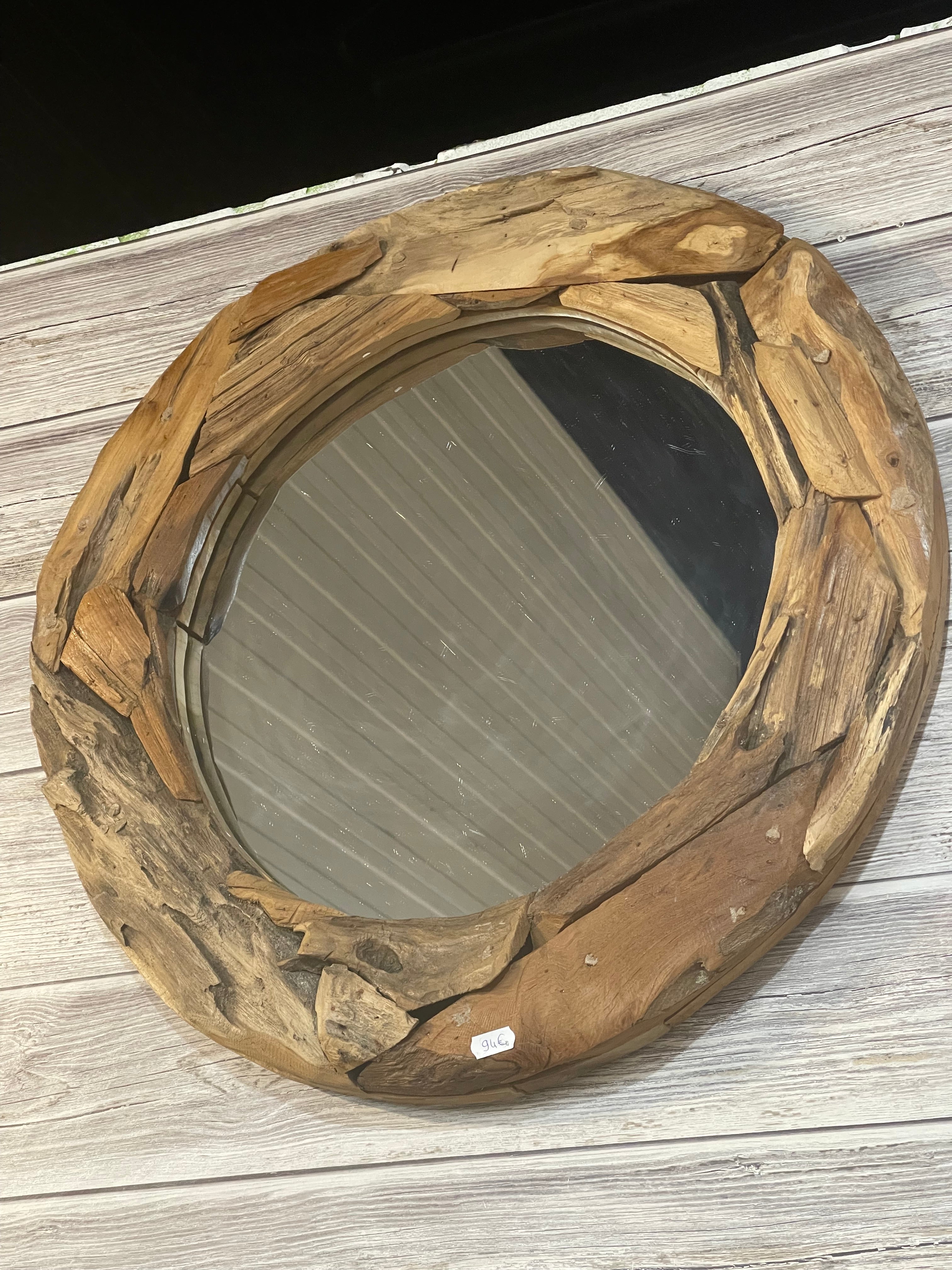 Miroir en Teck MIRO 60