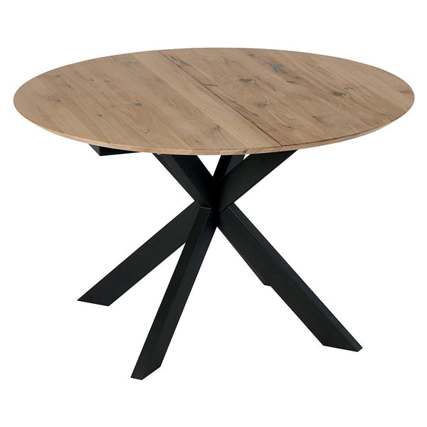 Table en Ronde en Chêne blanchi KENARO